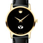 BYU Women's Movado Gold Museum Classic Leather Shot #1