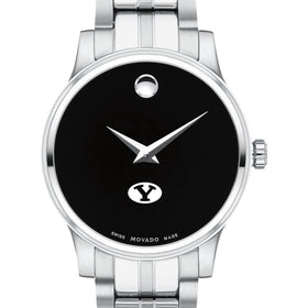 BYU Women's Movado Stainless Steel Watch with Black Dial Shot #1