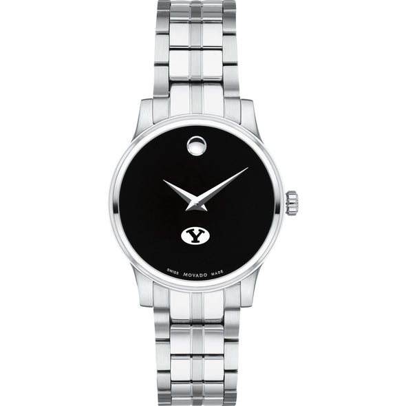 BYU Women's Movado Stainless Steel Watch with Black Dial Shot #2