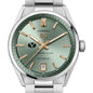 BYU Women's TAG Heuer Steel Carrera Automatic with Green Dial Shot #1