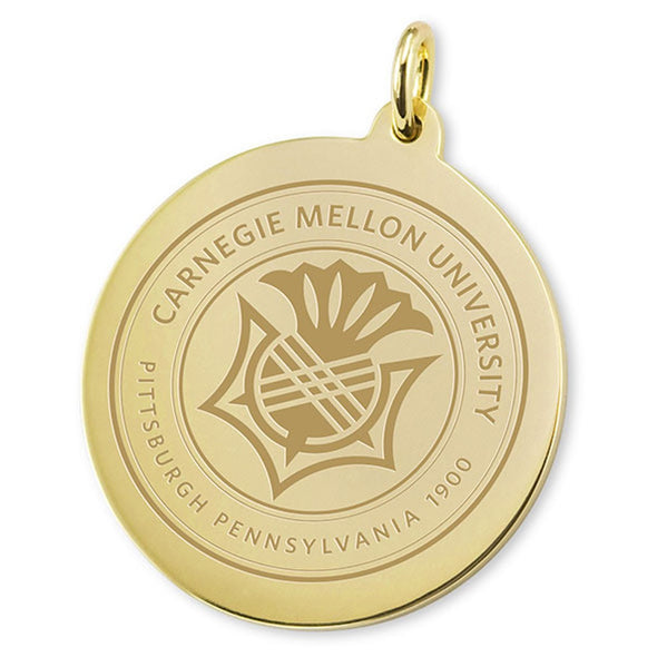 Carnegie Mellon 14K Gold Charm Shot #2