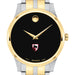 Carnegie Mellon Men's Movado Collection Two-Tone Watch with Black Dial