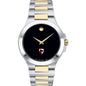 Carnegie Mellon Men's Movado Collection Two-Tone Watch with Black Dial Shot #2
