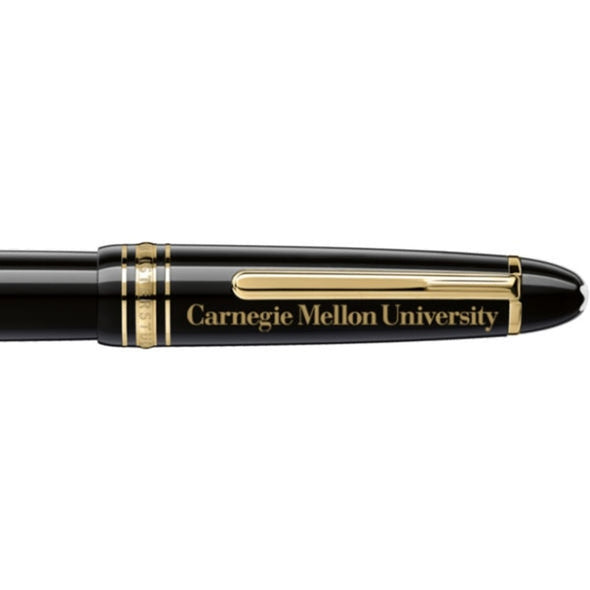 Carnegie Mellon Montblanc Meisterstück LeGrand Rollerball Pen in Gold Shot #2