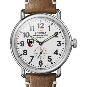 Carnegie Mellon Shinola Watch, The Runwell 41mm White Dial Shot #1