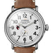 Carnegie Mellon Shinola Watch, The Runwell 47 mm White Dial