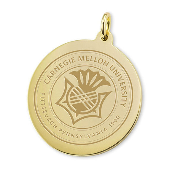 Carnegie Mellon University 18K Gold Charm Shot #1
