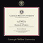 Carnegie Mellon University Diploma Frame, the Fidelitas Shot #2