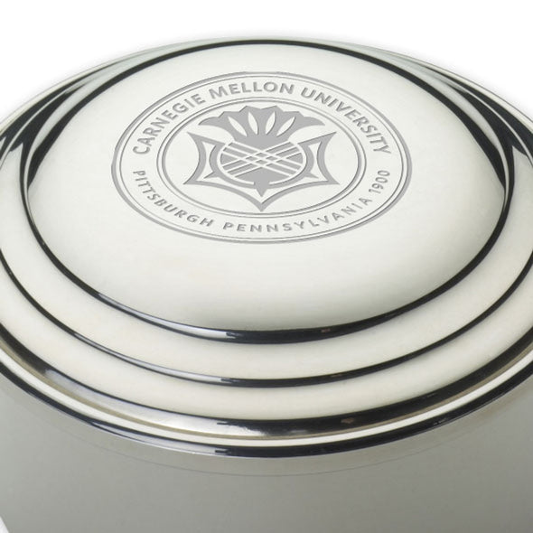 Carnegie Mellon University Pewter Keepsake Box Shot #2