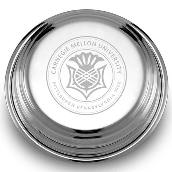 Carnegie Mellon University Pewter Paperweight Shot #2