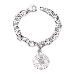 Carnegie Mellon University Sterling Silver Charm Bracelet Shot #1