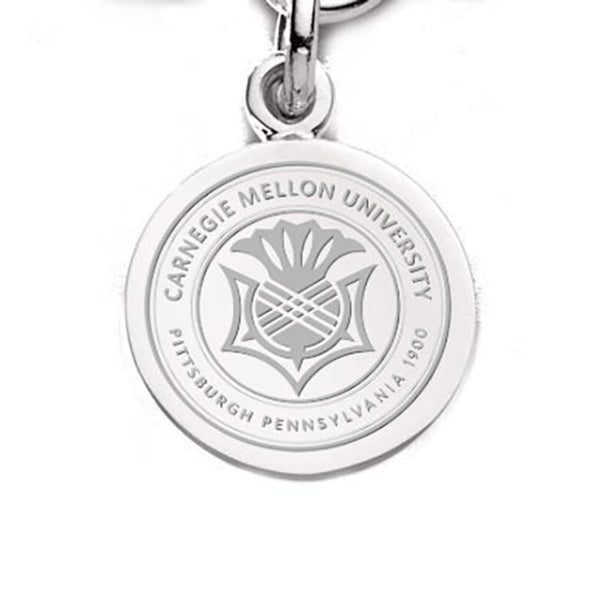 Carnegie Mellon University Sterling Silver Charm Shot #1