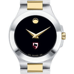 Carnegie Mellon Women&#39;s Movado Collection Two-Tone Watch with Black Dial Shot #1