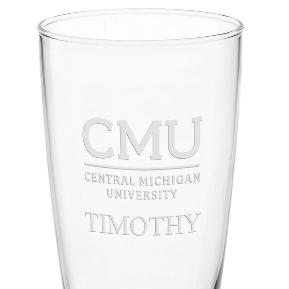 Central Michigan 20oz Pilsner Glasses - Set of 2 Shot #3