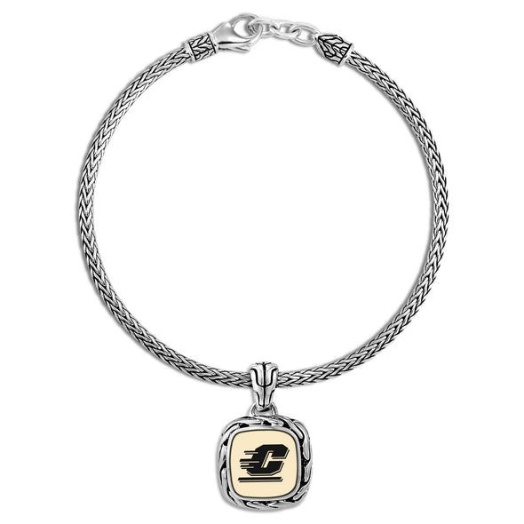 Central Michigan Classic Chain Bracelet by John Hardy with 18K Gold Shot #2