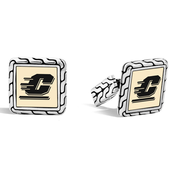 Central Michigan Cufflinks by John Hardy with 18K Gold Shot #2
