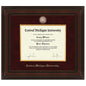 Central Michigan Diploma Frame - Excelsior Shot #1