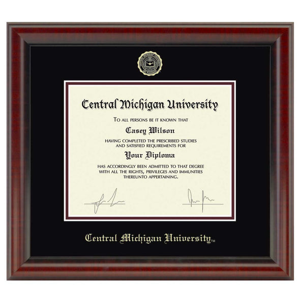 Central Michigan Diploma Frame, the Fidelitas Shot #1