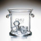 Central Michigan Glass Ice Bucket by Simon Pearce Shot #1