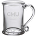 Central Michigan Glass Tankard by Simon Pearce