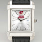 Central Michigan Men's Collegiate Watch with Leather Strap Shot #1