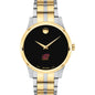 Central Michigan Men's Movado Collection Two-Tone Watch with Black Dial Shot #2