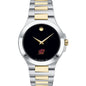 Central Michigan Men's Movado Collection Two-Tone Watch with Black Dial Shot #2
