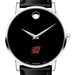 Central Michigan Men's Movado Museum with Leather Strap