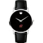 Central Michigan Men's Movado Museum with Leather Strap Shot #2