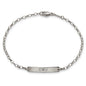 Central Michigan Monica Rich Kosann Petite Poesy Bracelet in Silver Shot #1