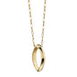 Central Michigan Monica Rich Kosann Poesy Ring Necklace in Gold Shot #1