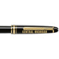 Central Michigan Montblanc Meisterstück Classique Rollerball Pen in Gold Shot #2