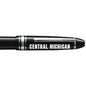 Central Michigan Montblanc Meisterstück LeGrand Rollerball Pen in Platinum Shot #2