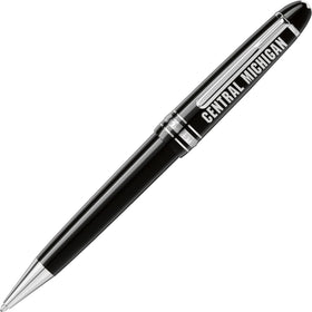 Central Michigan Montblanc Meisterstück Midsize Platinum-Coated Ballpoint Pen Shot #1
