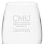 Central Michigan Red Wine Glasses - Set of 2 Shot #3