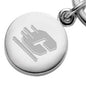 Central Michigan Sterling Silver Insignia Key Ring Shot #2