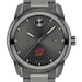 Central Michigan University Men's Movado BOLD Gunmetal Grey with Date Window