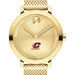 Central Michigan University Women's Movado Bold Gold with Mesh Bracelet
