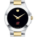 Central Michigan Women's Movado Collection Two-Tone Watch with Black Dial