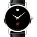 Central Michigan Women's Movado Museum with Leather Strap