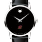 Central Michigan Women's Movado Museum with Leather Strap Shot #1