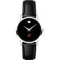 Central Michigan Women's Movado Museum with Leather Strap Shot #2