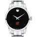 Central Michigan Women's Movado Stainless Steel Watch with Black Dial