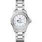 Central Michigan Women's TAG Heuer Steel Aquaracer with Diamond Dial & Bezel Shot #2