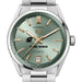 Central Michigan Women's TAG Heuer Steel Carrera Automatic with Green Dial
