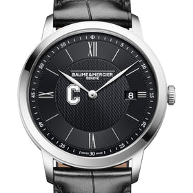 Charleston Men's Baume et Mercier 40mm Classima Quartz Watch with Black Dial & Black Leather Strap Shot #1