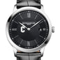 Charleston Men's Baume et Mercier 40mm Classima Quartz Watch with Black Dial & Black Leather Strap Shot #1