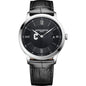 Charleston Men's Baume et Mercier 40mm Classima Quartz Watch with Black Dial & Black Leather Strap Shot #2