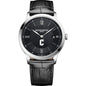 Charleston Men's Baume et Mercier 40mm Classima Quartz Watch with Black Dial & Black Leather Strap Shot #2