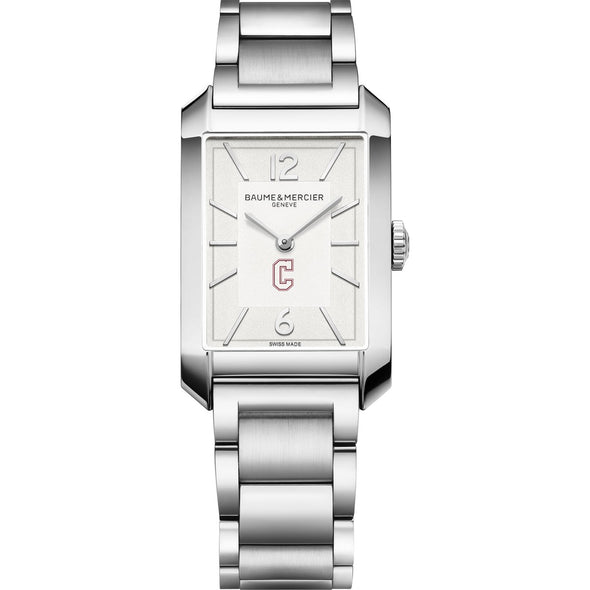 Charleston Men's Baume et Mercier 43X27mm Hampton Watch with Silver Dial & Bracelet Shot #2